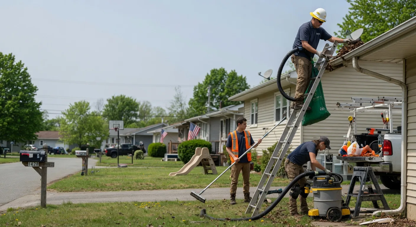 Gutter Installation in Charlton Heights, WV near me